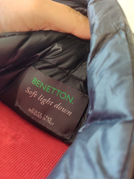 BENETTON Soft light Down Italy