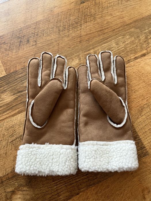 Manusi de piele intoarsa ecologica de dama