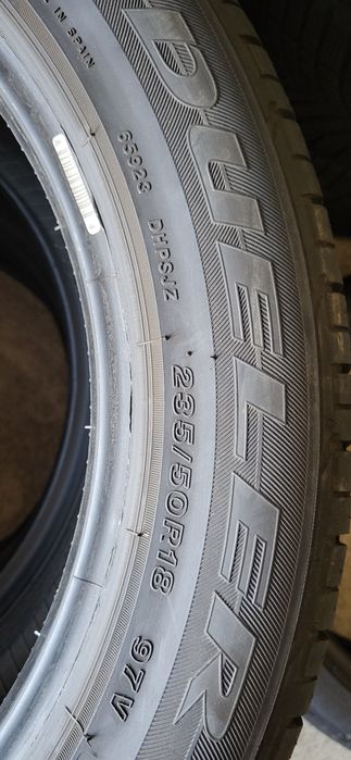 4 anvelope 235 50 18 bridgestone dueler hp sport