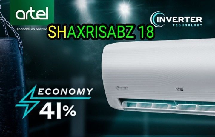 ARTEL Shaxrisabz 18 INVERTOR motor konditsioner 3 yil garantiya