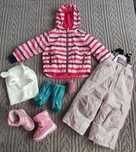 Lot Costum de ski mărime 86/92