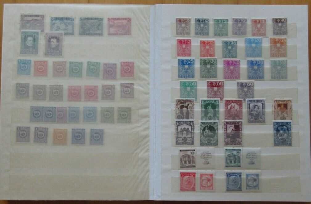 Clasor cu timbre Austria ,Germania