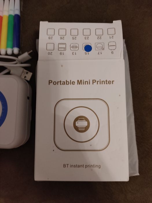 Mini imprimanta portabila