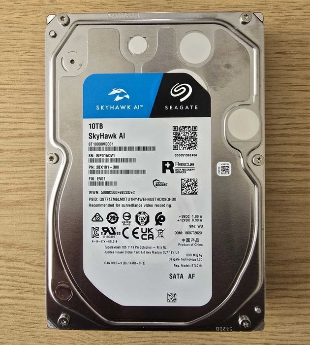 HDD 10TB Sata III hard disk Seagate 3.5 inch Buffer 256MB 7200rpm nou