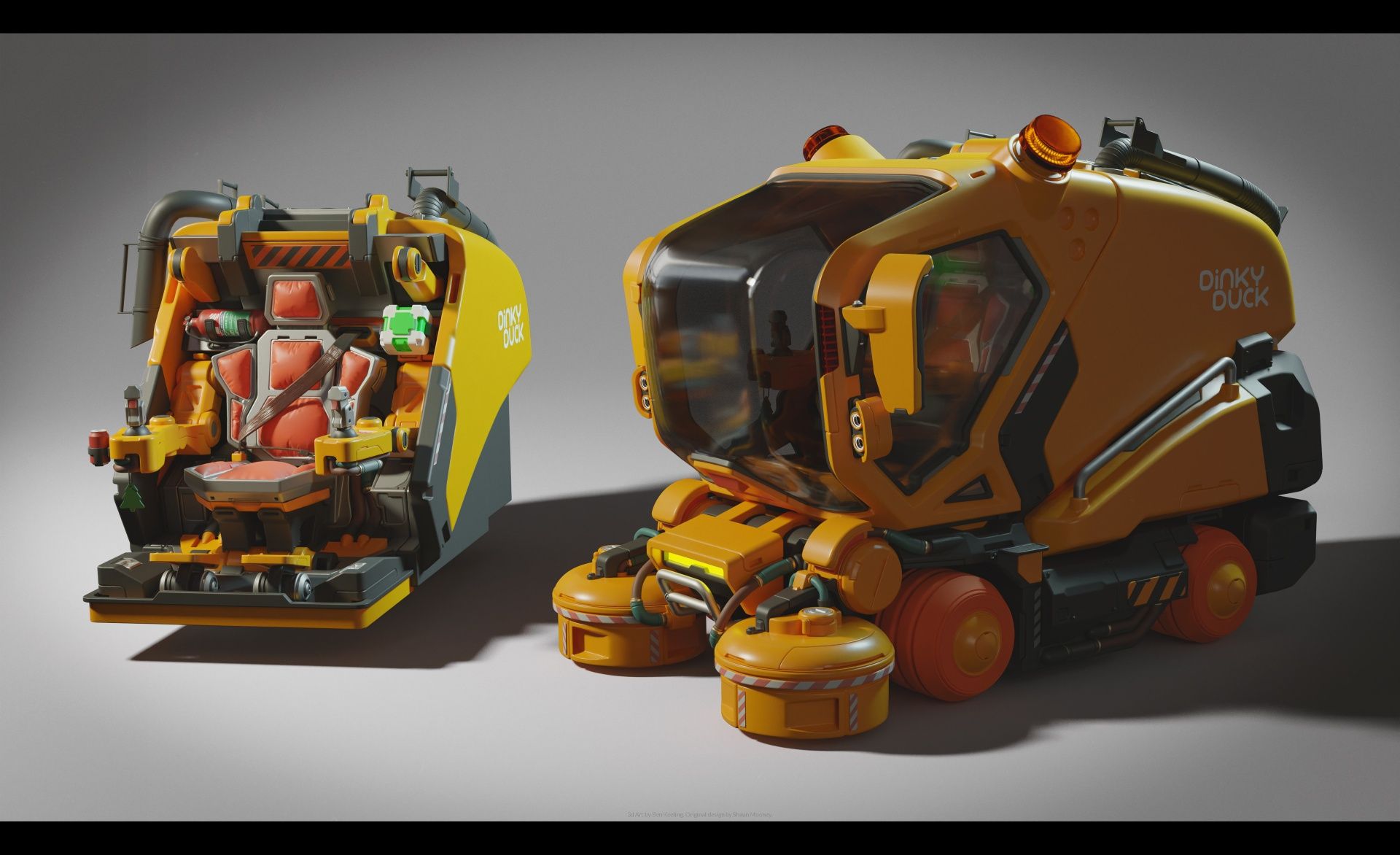 3D modeling (hardsurface)