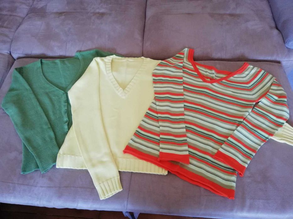 Дамски блузи плетиво, S-M ПАКЕТНА цена