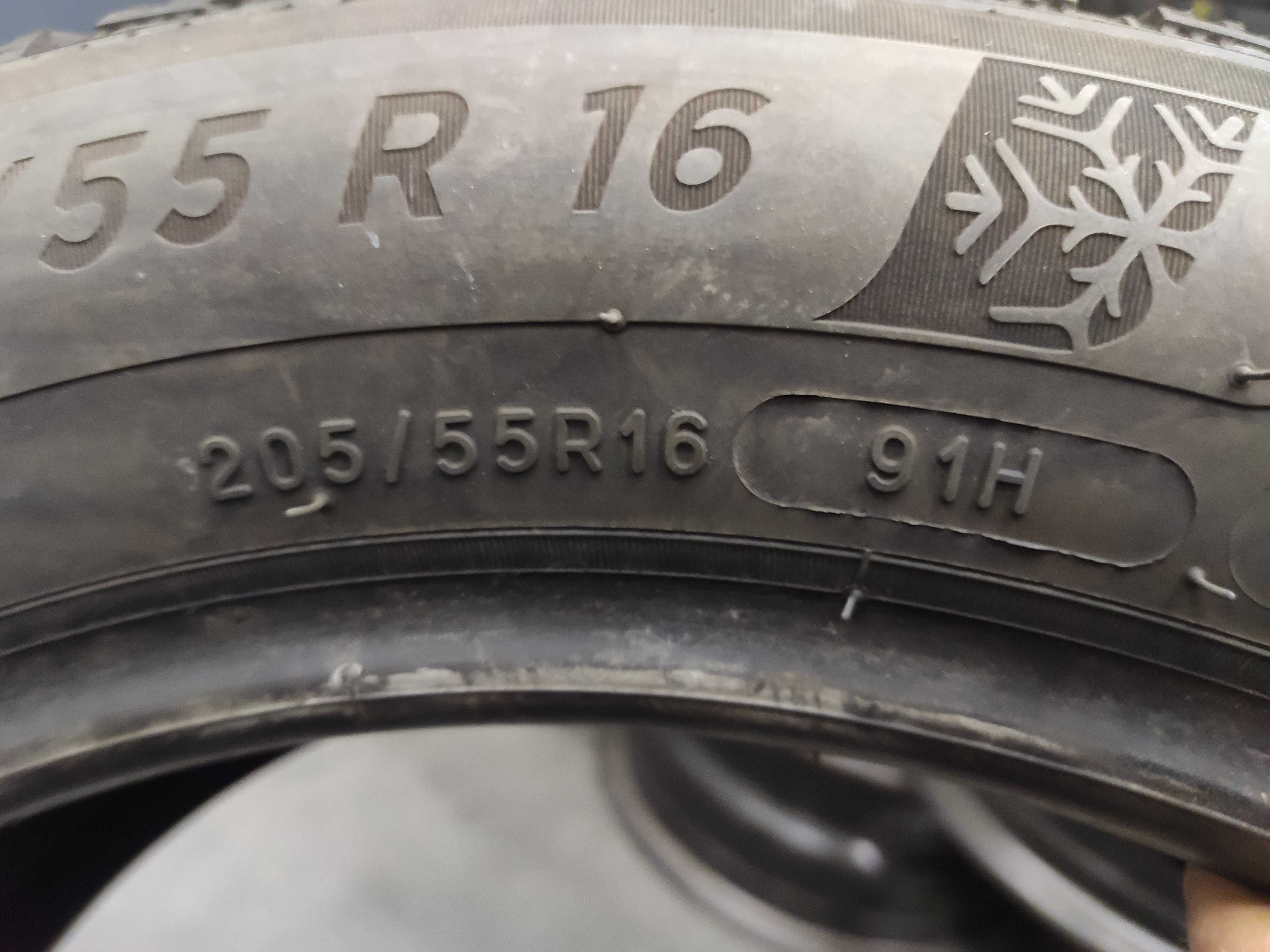 4бр Зимни Гуми 205 55 16 - Michelin - DOT 20, 22