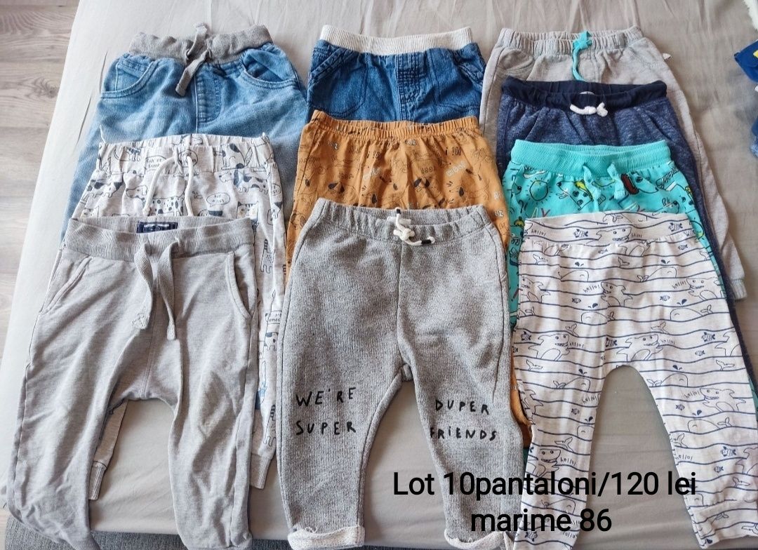 Lot body pantaloni bluze copil Next Zara 74 80 86