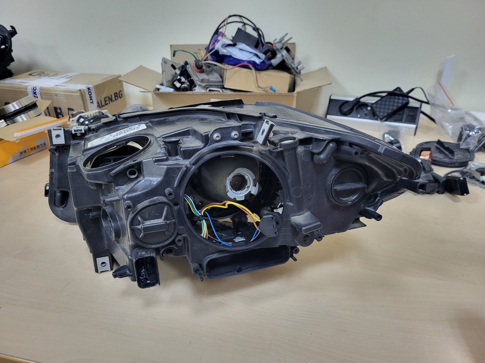 Десен фар фарове BMW F10 Халогенен desen far farove бмв ф10 halogenen