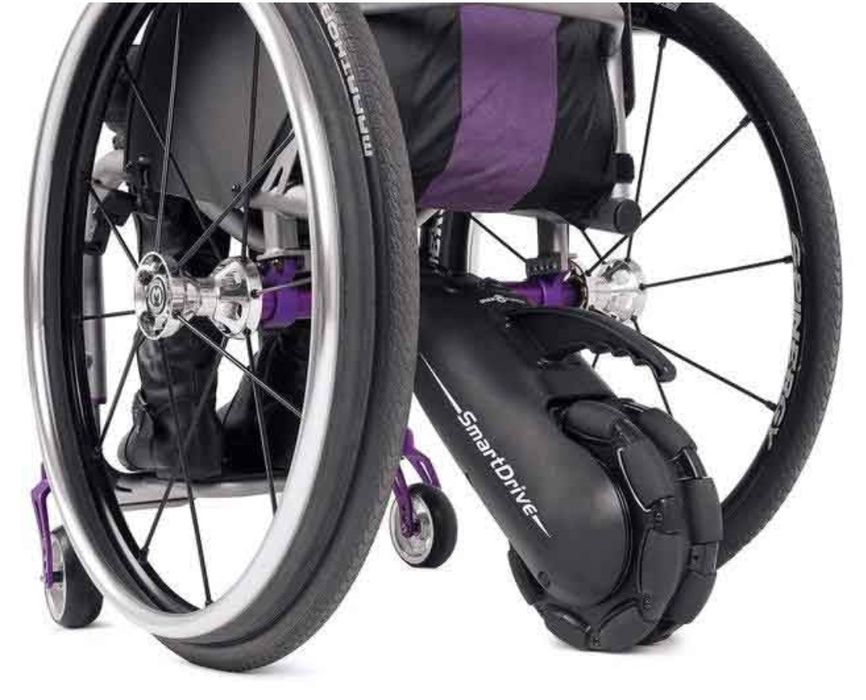 Asistent electric pentru scaun cu rotile SmartDrive MX2+