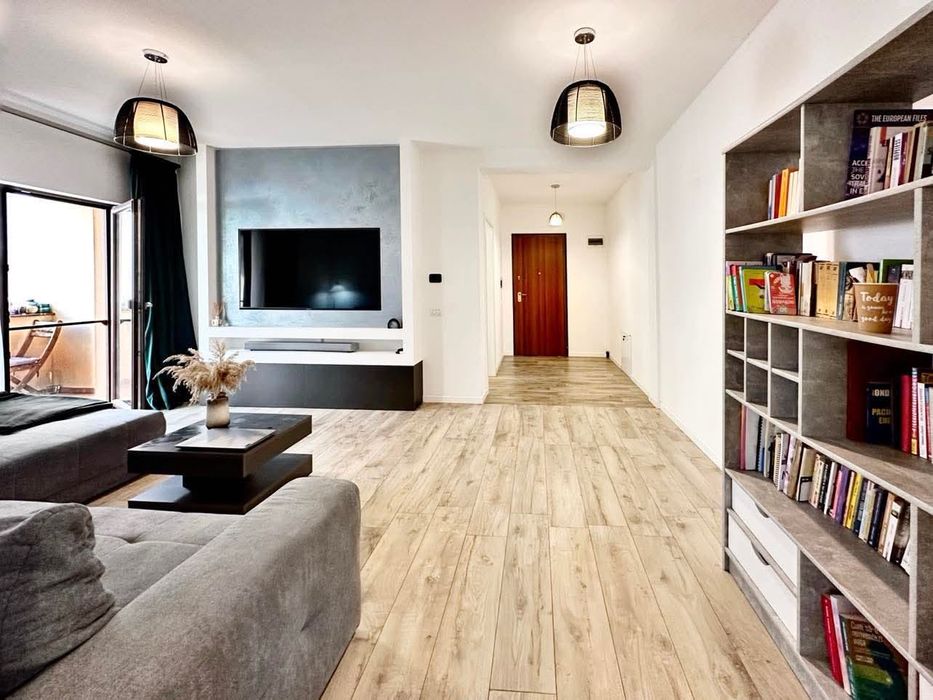 450 €/lună | Apartament modern 2 camere – Braytim | Etaj 1 | Parcare