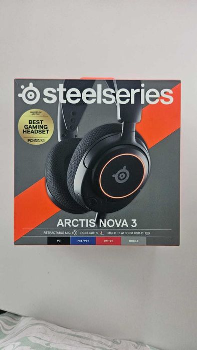 Casti Gaming Steelseries Arctis Nova 3, usc c