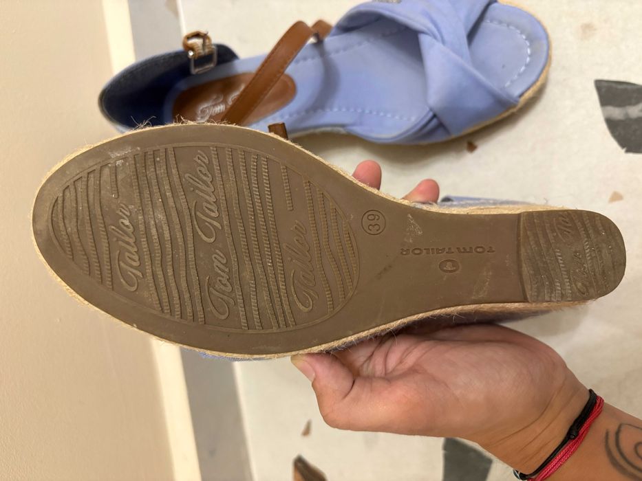 Летни дамски сандали Tom Tailor