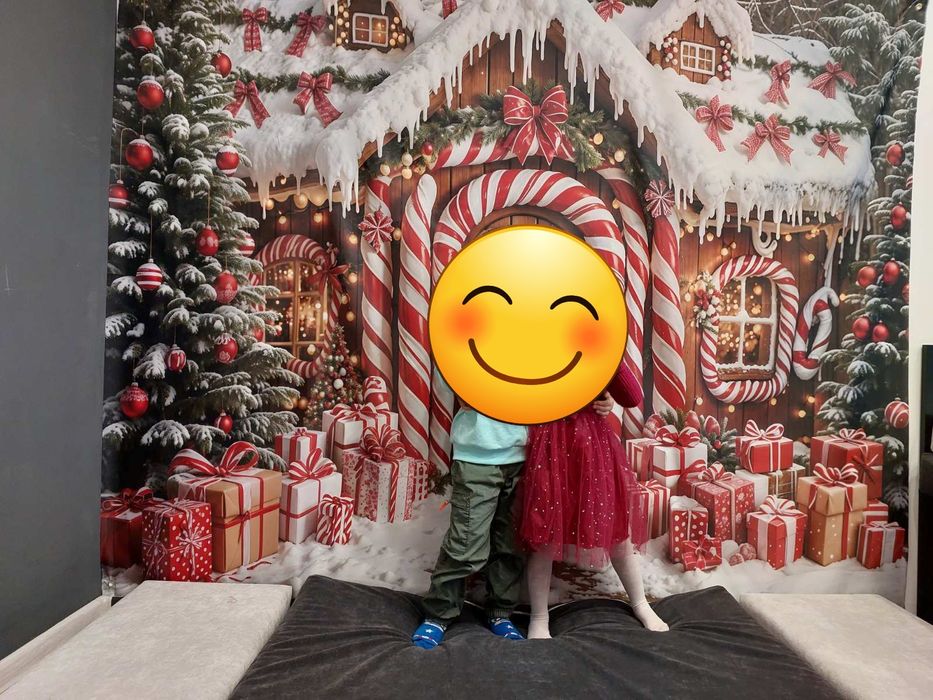 Коледен банер /винил за снимки