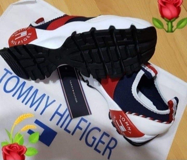 Adidasi Tommy Hilfiger new model, saculet, etichetă