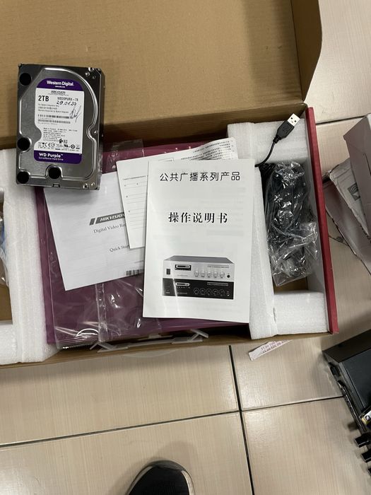 Комплект видео наблюдения для помощений