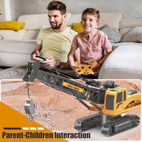 Нов Детски Строителен Кран 1:14 – Реалистичен Модел RC Играчка за деца