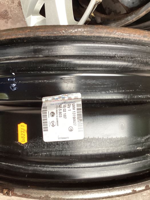 Set 4 jantele de tablă Opel.