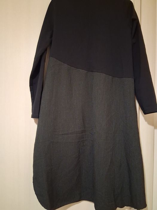 Рокля с кожен елемент