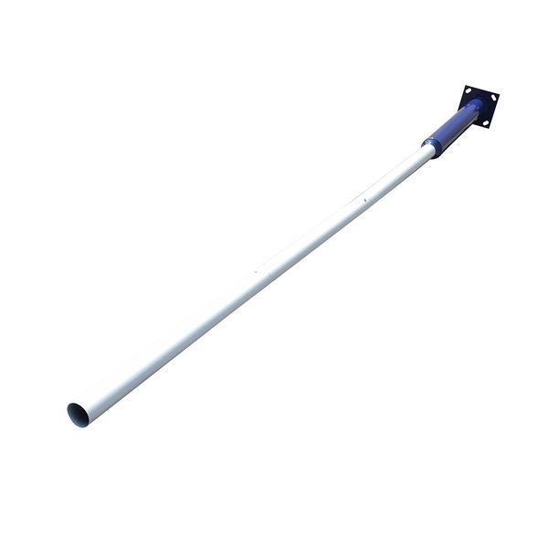 Стоманен стълб за осветление 4 м с бетонен монтажен фланец breckner ge