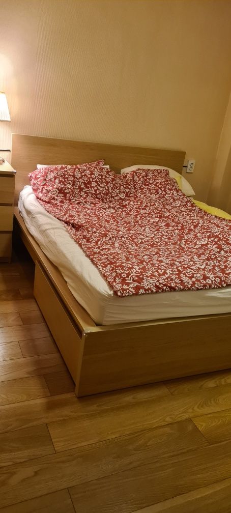 Двуспальная кровать Икеа Ikea