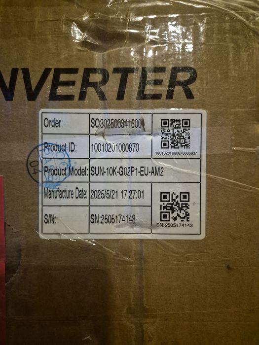 Invertor Deye SUN 10 kw on-grid,220 v