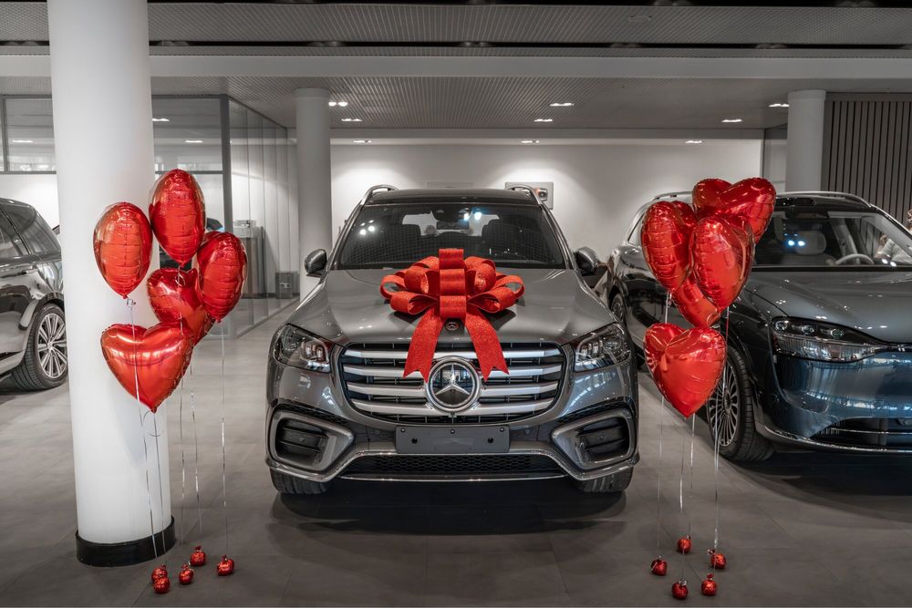 Оформление авто на подарок