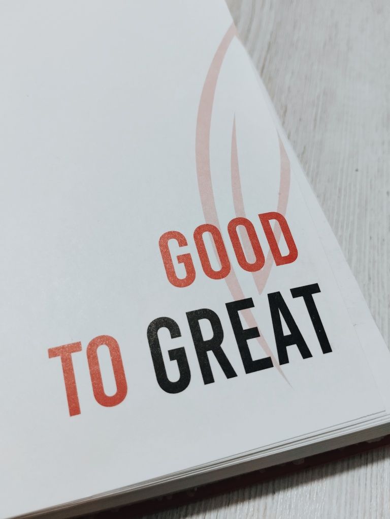 Kitob • Good to Great • Jim Kollinz • Bestseller