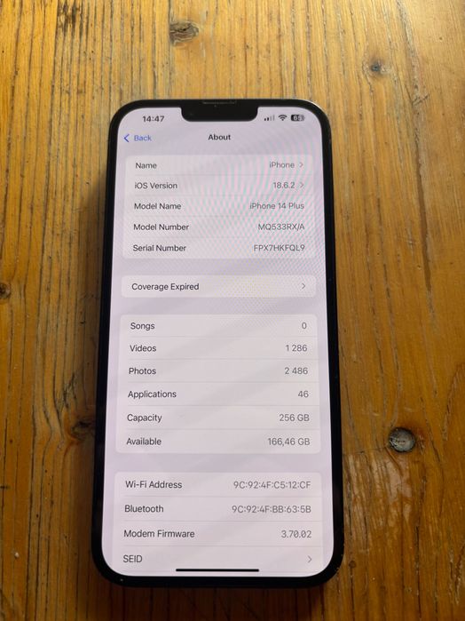 iPhone 14 Plus 256GB