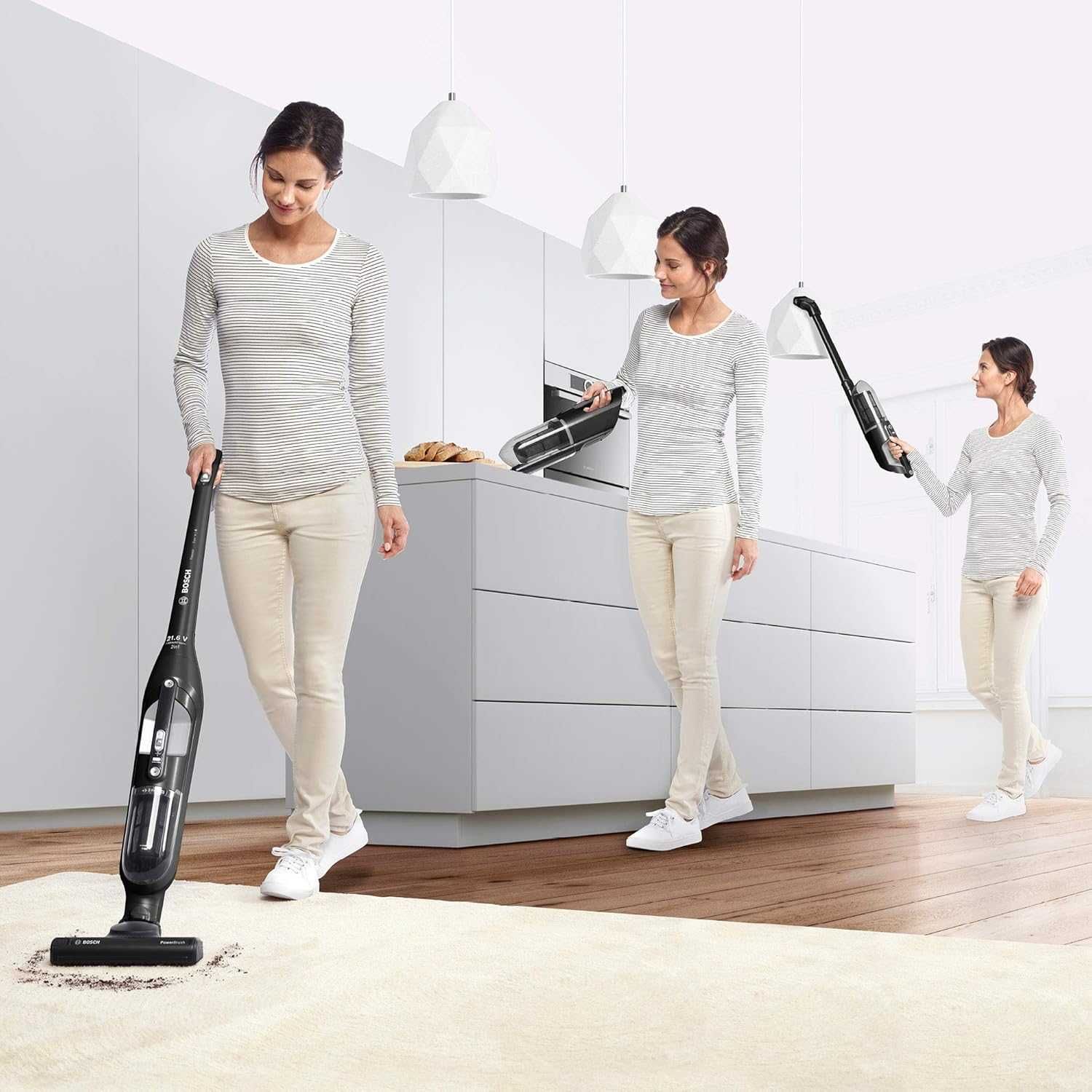Вертикална прахосмукачка Bosch Flexxo Serie 4 BBH32101