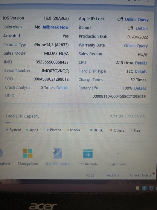 iphone  13  256GB