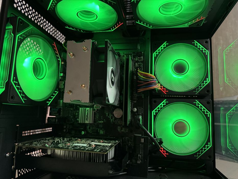 Продам игровой компьютер core i5-8400/16gb DDR4/gtx-1050ti/ssd 480gb