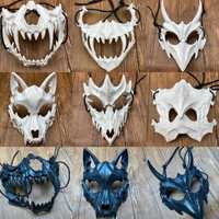 Продам маски на Хэллоуин ,образ, фотосет, черепа, аниме , косплей