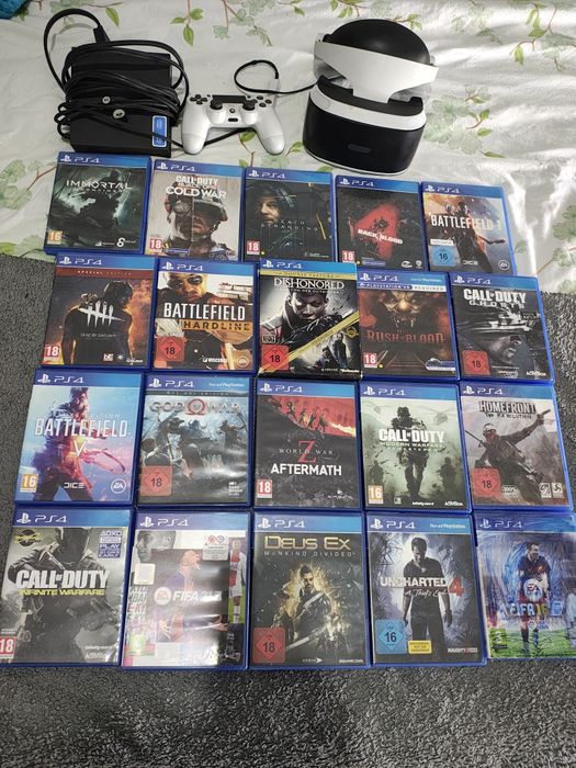 PS4+ochelari VR de vânzare