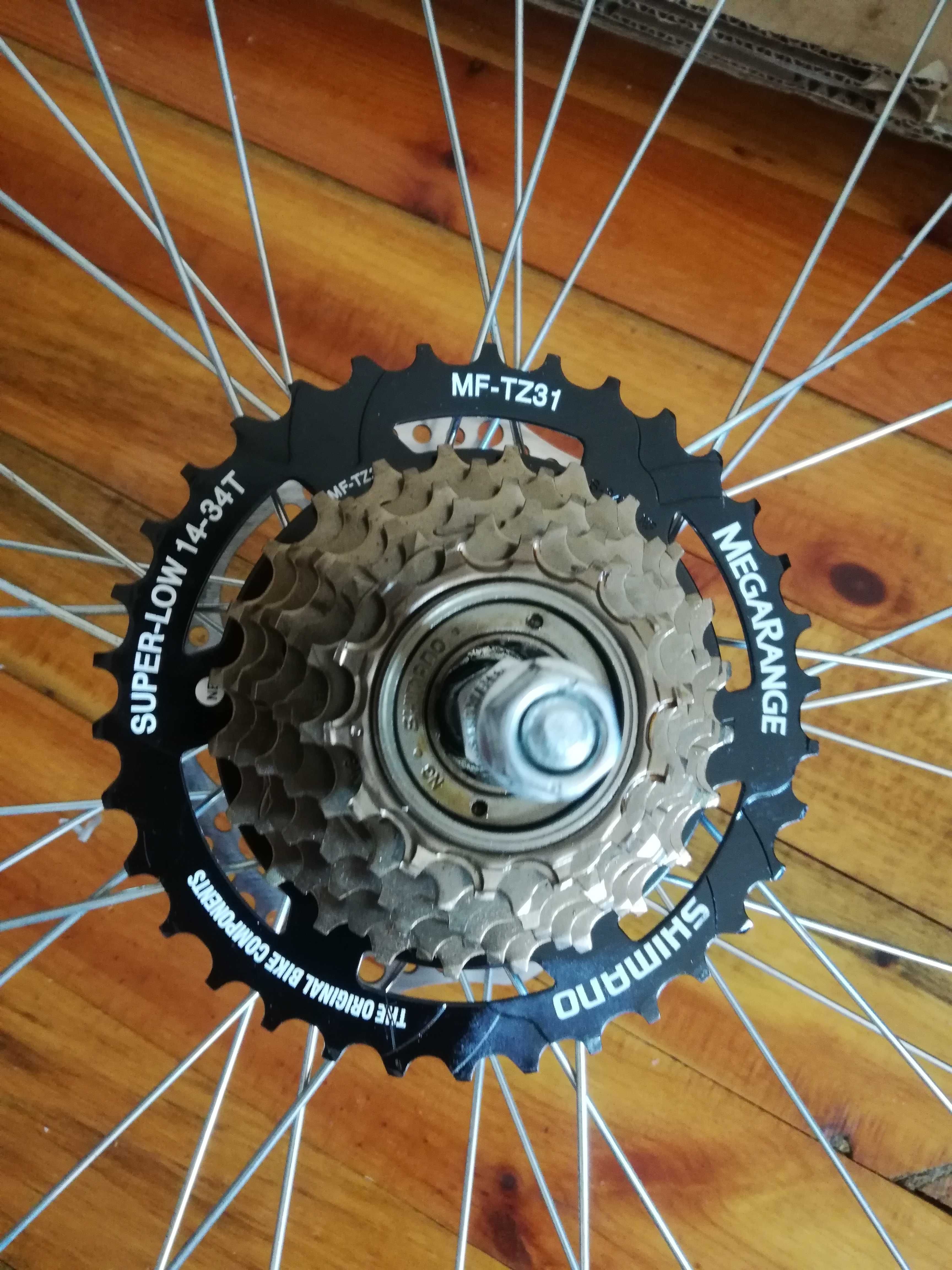 Задна капла 26, Спирачен апарат Tektro Dual, венец: Shimano Megarange