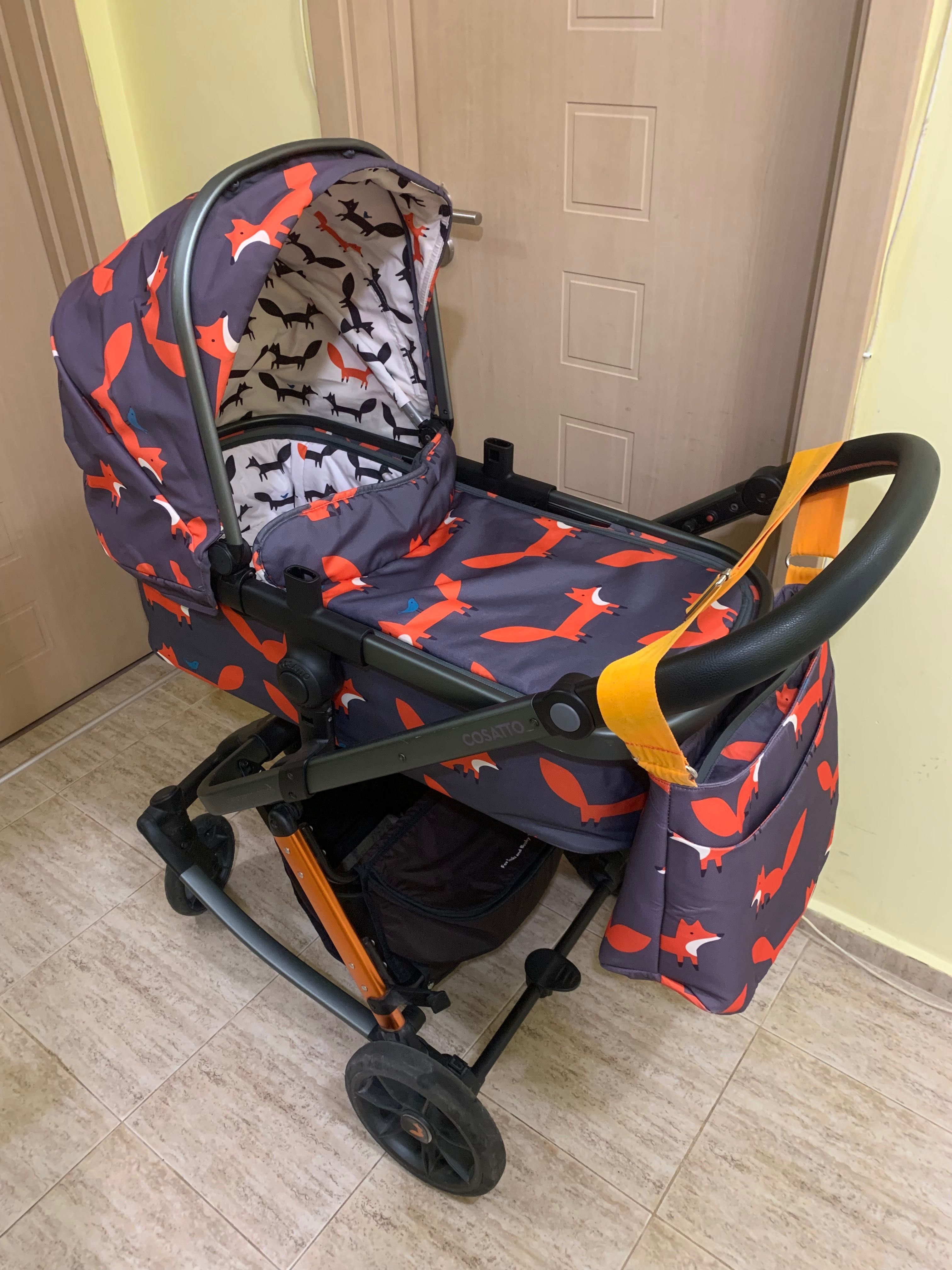 Детска количка Cosatto Giggle Quad Charcoal Mister Fox