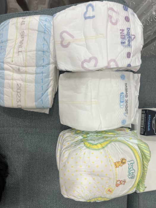 Памперсы для новорожденных размер1-2