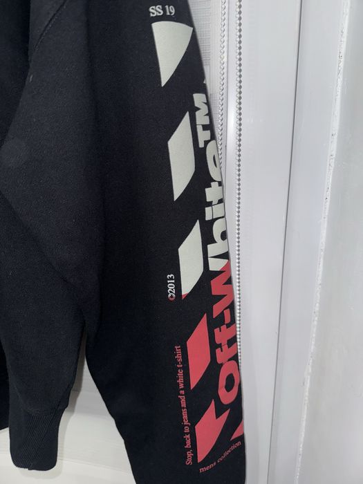 Off-White Split Hoodie ss19