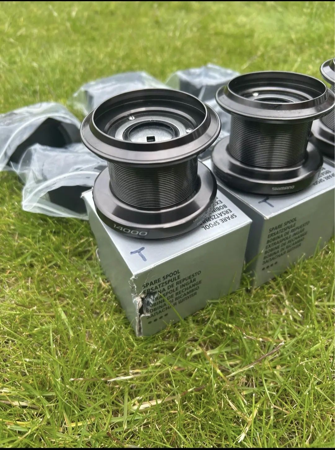 3 БРОЯ РЕЗЕРВНИ ШПУЛИ И ПОДЛОЖКИ ЗА:  Shimano Ultegra ci4 14000 XTB