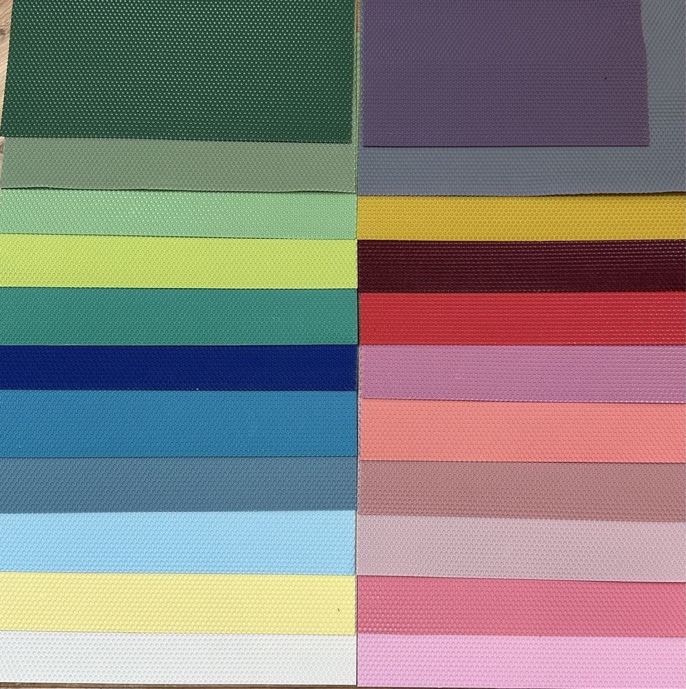 Faguri colorați din ceara naturala.
