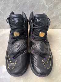 Nike LeBron XIII (13) Gold Purple Black номер 45