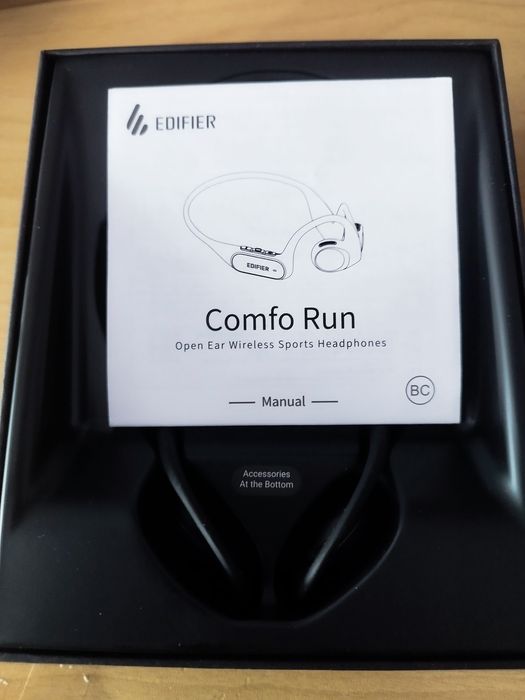Безжични спортни слушалки Edifier - Comfo Run, IP55,