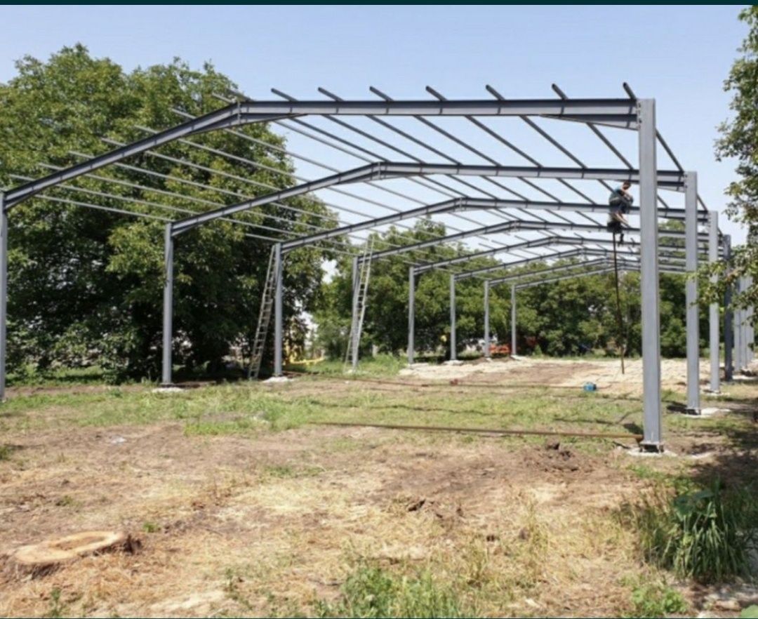 Vând hală metalica pe comanda clientului