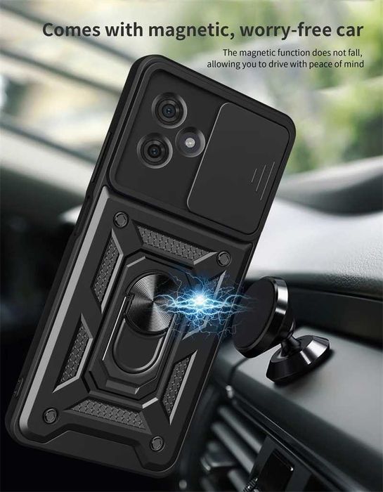 Motorola G34 G24 G14 G04 G54 G84 Удароустойчив Кейс Защитена Камера