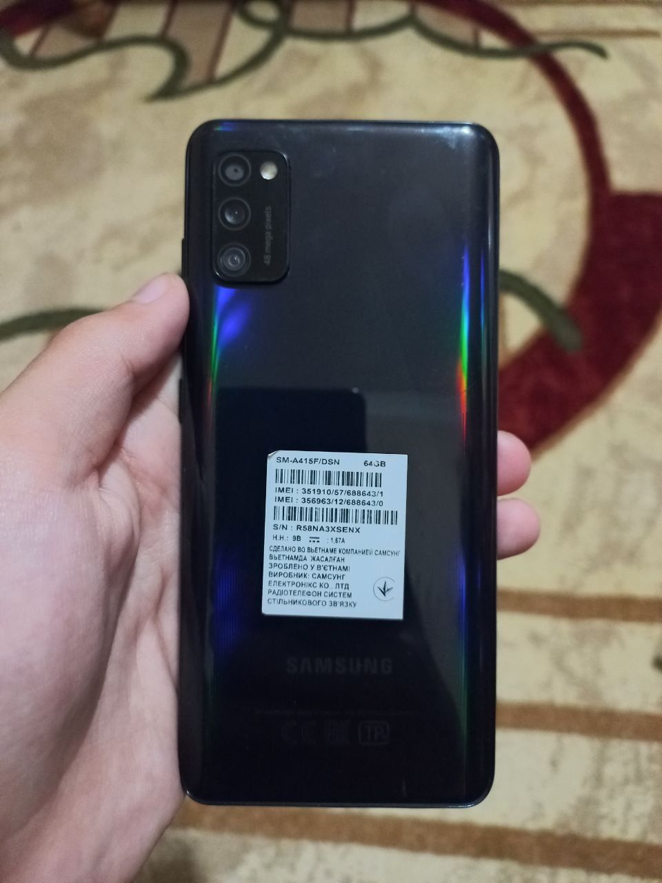 Samsung Galaxy A41 holati ideal