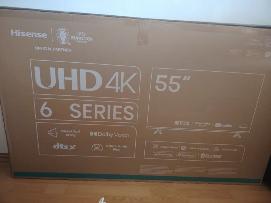 Smart TV Hisense 139 cm – Nou, sigilat