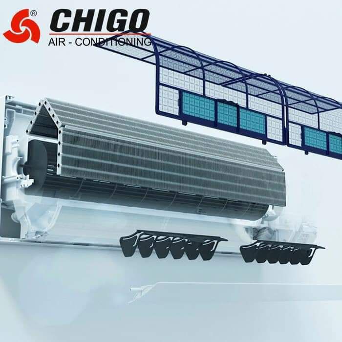 Кондиционкр CHIGO (12) DC INVERTER Model : CS-12V3G Доставка бесплатно