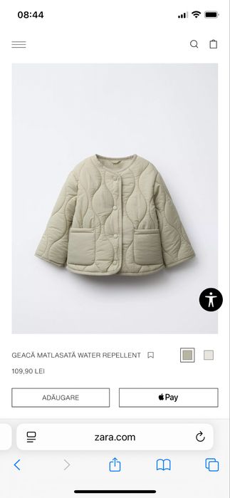 Jeaca 80% lana copii, 12 ani, si Zara S,