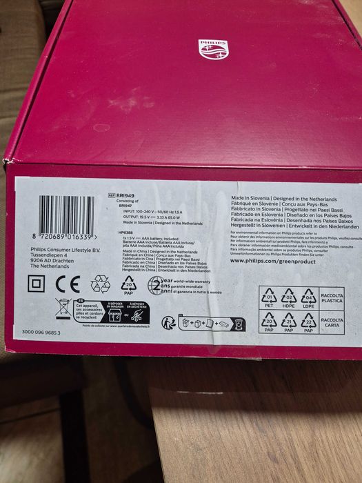 Фотоепилатор Philips Lumea BRI949/00, 450000