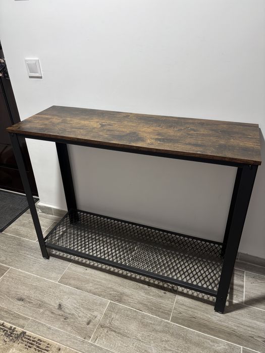 Consola / masuta cu suport de incaltari